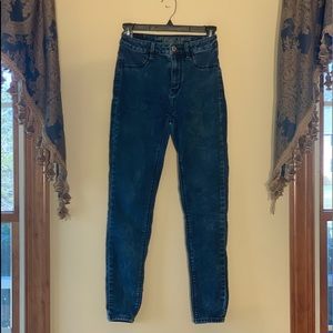 AEO 0 Regular Sky High Jegging Jeans